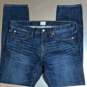 J. Crew 484 SLIM Men's Dark Blue Jeans | size 36/32